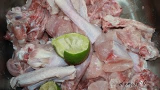 How To Clean amp Cut Turkey  Haitian Turkey Cleaning  Episode 69 [upl. by Anerbas226]