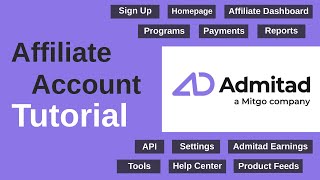 How To Create and Use Admitad Affiliate Account 2024 [upl. by Salome]