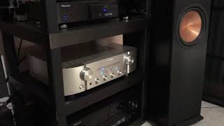 Marantz PM 8005 amp Klipsch RP280F [upl. by Frederich]