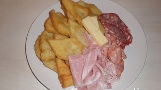 Ricetta Gnocco fritto emiliano [upl. by Airekal]