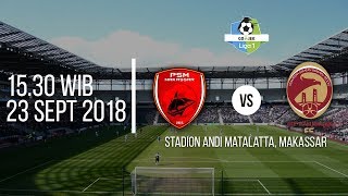 Jadwal Laga Pertandingan PSM Makassar Vs Sriwijaya FC di Vidiocom Pukul 1530 WIB [upl. by Ynot864]