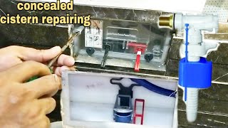 How to repair leaking concealed cistern [upl. by Sexela]