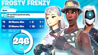 7TH IN FROSTY FRENZY OPENS ❄️ 50 Kill Win  Saevid [upl. by Julian720]