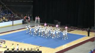 Pleasant Hill Middle School Cheerleaders State Champions 2011mpg [upl. by Eira576]