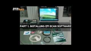 EFI SCAN  SCANNER FOR OBDI MOBD TOYOTA amp LEXUS VEHICLES [upl. by Sivle863]