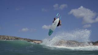 Kitesurfing in Guincho Portugal with Julien Frering [upl. by Lindbom651]