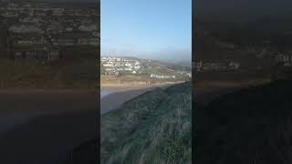 View from Grange Point Mawgan Porth Cornwall [upl. by Itsrejk]