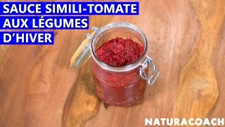 Recette de sauce similitomate aux légumes dhiver [upl. by Wolfie]