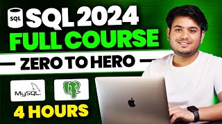 SQL for Data Analysis  SQL Full Course in Hindi  SQL for Data Analytics  SQL for Data Analyst [upl. by Meikah]