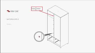 Vidéo de montage NATUREA Armoire 2 portes  BUT [upl. by Anne704]