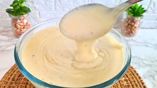 RECETTE DE SAUCE BECHAMEL ⬆️Comment Faire une Sauce Béchamel 😛🥣 [upl. by Danete]