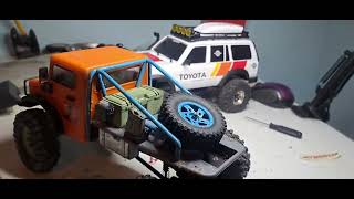 Fair Rc Toyota Lc80 Modd Tribute To Ivan Stewert Awesome 😎 [upl. by Gruver363]