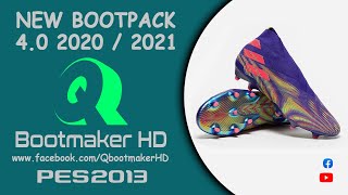 PES 2013  NEW BOOTPACK V 40 2020  2021 • FULL HD [upl. by Nylitak318]