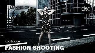 Outdoor Fashion Shooting in Frankfurt aM  doric4design  Folge 17 [upl. by Dincolo]