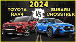 All New 2024 Toyota RAV4 Vs All New 2024 Subaru Crosstrek Which Is The Best Buy [upl. by Levi]