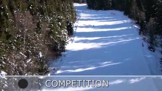 Pinzolo ski slope Competition [upl. by Aicinad]