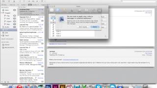 How to set up Auto Reply to Email  Mac [upl. by Ziagos]