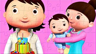 Growing Up Song  Little Baby Bum Puzzle Game [upl. by Aihc]