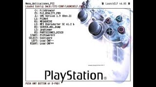 Cargar homebrew en Play station 2 UlaunchELF en memory card [upl. by Deland34]