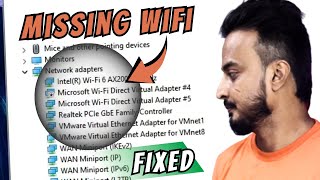 2023 FIX  WiFi Adapter Not Showing in Device Manager Windows 10 11  Fix Missing WiFi [upl. by Naginarb]