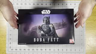 Boba Fett model kit build [upl. by Nosbig]