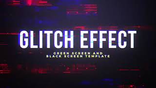 VHS Glitch Overlay Green Screen Free Download Link 4K [upl. by Ardried]