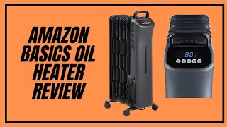 Amazon Basics Oil Heater Review [upl. by Lyrad]