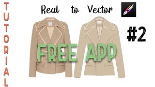 Fashion illustrationTutorial Vectornator [upl. by Adnohsad]