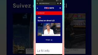 comment regarder TF1 en direct sur android android astuce androidtips androiduser [upl. by Shirlee360]