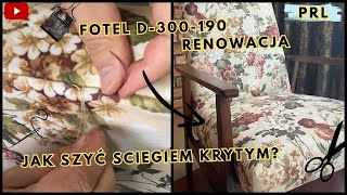 Fotel PRL  Renowacja  Małe Znalezisko W Fotelu D [upl. by Myrwyn]