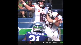 Courtland Sutton catches for a 17yard Gain vs Seattle Seahawks [upl. by Gustafson]