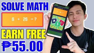 NEW APP REVIEW EARN FREE ₱55 SOLVE MATH PROBLEMS AND SCRATCH LANG  BAGONG LEGIT APP NGAYONG 2024 [upl. by Joachima]