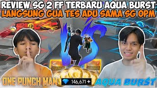 REVIEW SG 2 FF TERBARU WARNA BIRU LANGSUNG GUA TES ADU SAMA SG OPM ATRIBUTNYA HAMPIR SAMA CUY😱 [upl. by Adnilem187]