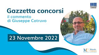 Gazzetta Concorsi 231122 Concorsi Formez Ministero Difesa Banca dItalia Uni Salento e Areus [upl. by Assiron]