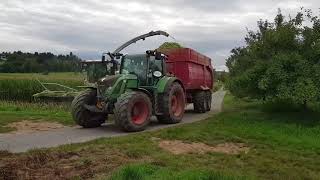 Maishäckseln 2017 mit Claas Jaguar 950 und Fendt Vario und Deutz Agrotron [upl. by Tolmann]