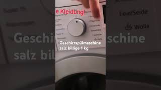 Waschmaschine stinkt Waschmaschine reinigen mit billigem Salz [upl. by Eanaj572]