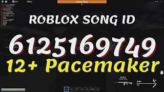 12 Pacemaker Roblox Song IDsCodes [upl. by Ettennal]