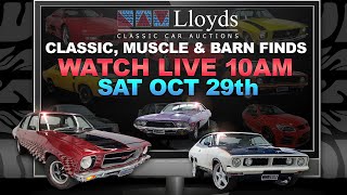 Lloyds CLASSIC CAR AUCTION OCTOBER [upl. by Atil]