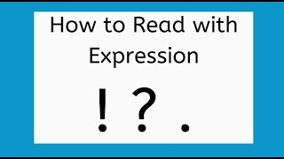 Different types of sentences Questions Exclamations and Statements Reading with Expression [upl. by Alikee]