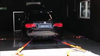 BMW E92 335i N54 DKG MHD Stage2 E40 Dyno Prüfstand [upl. by Oidgime167]