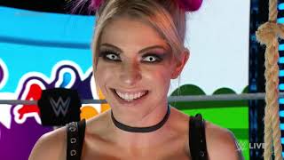 Alexa Bliss Introduces Her New Friend Lilly on Alexas Playground Live from WWE Raw April 12th 2021 [upl. by Nahgrom]