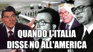 Quando lITALIA di CRAXI disse NO agli AMERICANI [upl. by Algernon]