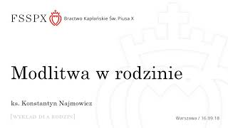 Modlitwa w rodzinie [upl. by Aem]