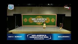 Millie’s Reel at Mid America Oireachtas 2024 [upl. by Tilla]