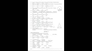 CCRC Class 11Science Entrance Exam Question PaperCCRC College Entrance Exam Class 11 entrance [upl. by Wurst480]