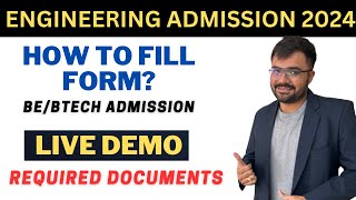 ENGINEERING ADMISSION 2024  ACPC  HOW TO FILL FORM  LIVE STEP BY STEP DEMO  ALL DETAILS [upl. by Xet]