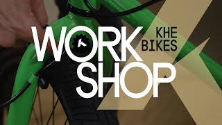 KHEbikes WorkShop  BMX Bremskabel schleift am Vorderrad [upl. by Hoopen]