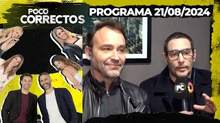 POCO CORRECTOS  Programa 210824  PALLARES Y LUSSICH ANALIZARON LOS NOMINADOS A LOS MARTÍN FIERRO [upl. by Nidla]