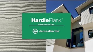 Hardie® Plank cladding installation video [upl. by Akire]