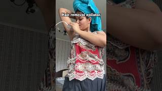 Hair removal epilator  Carebykomal minivlog hairremoval epilator phillips collegelife fun [upl. by Youngman]